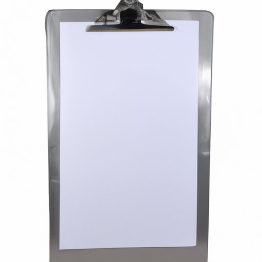 Why 11 x 81 2 Silver Low Profile Aluminum Clipboard is the Ideal Choice for Any Office Setting
