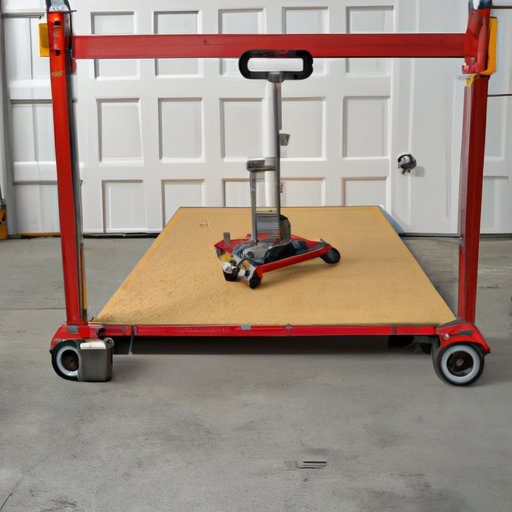 Constructing a Home Workshop with a 3 Ton Low Profile Aluminum Floor Jack
