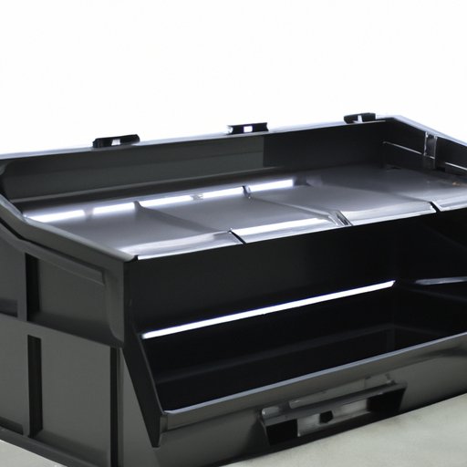The Advantages of an Aluminum Tool Box: The 61.86 Matte Black Aluminum Low Profile Crossbed Truck Tool Box
