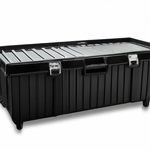 The Best Way to Store and Secure Your Tools with the 61.86 Matte Black Aluminum Low Profile Crossbed Truck Tool Box