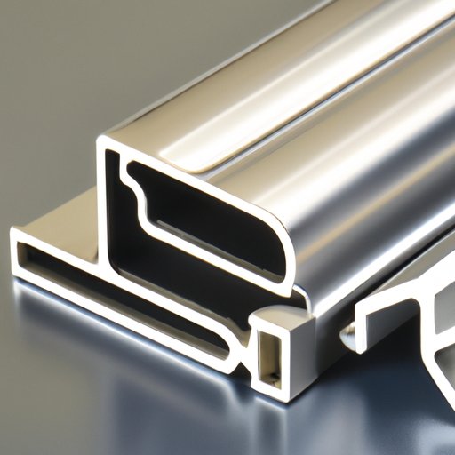Aluminum Anodized Profile Channel With Cover End Caps Durability