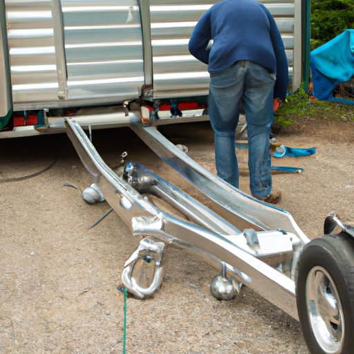 Loading and Unloading an Aluminum Boat Trailer