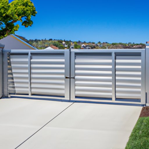 The Benefits of Installing an Aluminum Driveway Gate