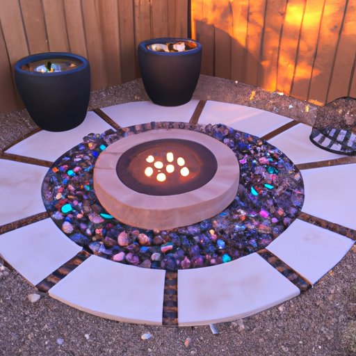 Ideas for Decorating and Lighting Around the Fire Pit
