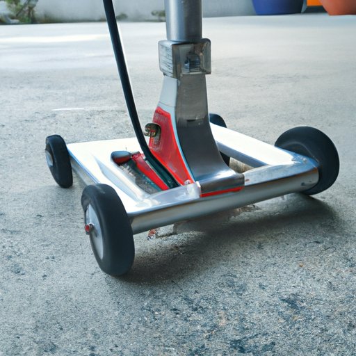 How to Use an Aluminum Floor Jack Low Profile