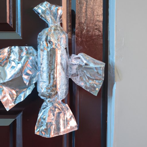 How to Use Aluminum Foil as a Doorknob Security Measure