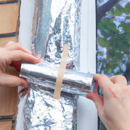 How to Use Aluminum Foil for Window Insulation