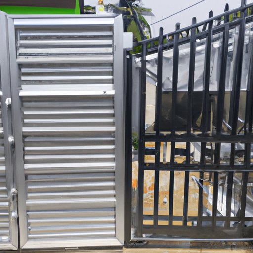 Types of Aluminum Gates Available