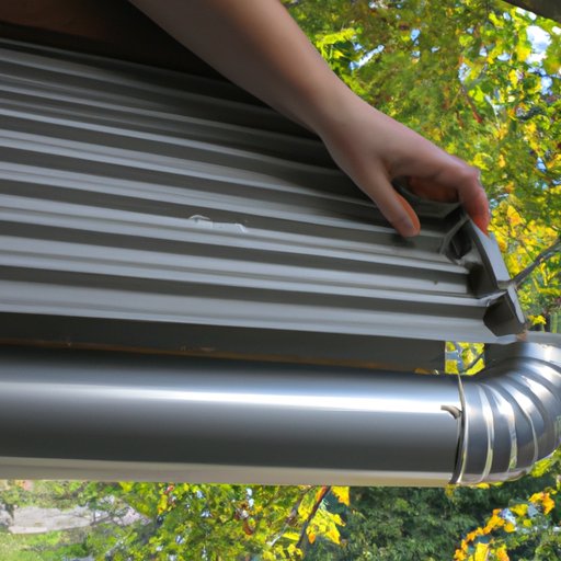 Maintenance and Care of Aluminum Gutter Profiles