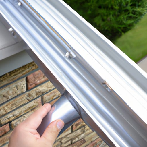 How to Maintain and Clean Aluminum Gutters
