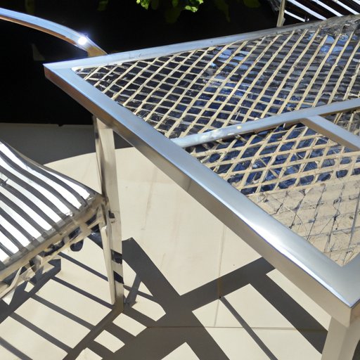 Mix and Match: Coordinating Aluminum Outdoor Furniture Pieces