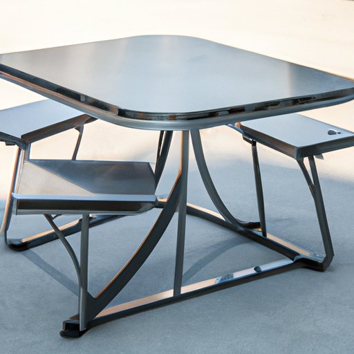 Modern Design Ideas for Aluminum Outdoor Tables