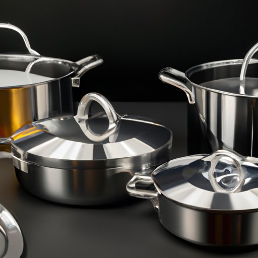 Different Types of Aluminum Pans with Lids
