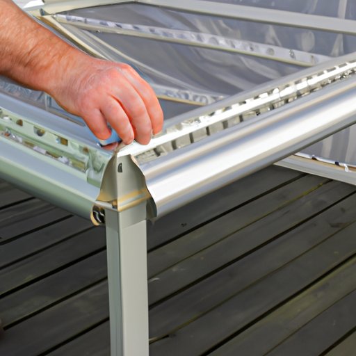 How to Install an Aluminum Patio Cover Yourself 