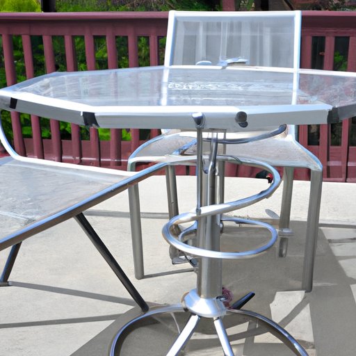 Tips on Cleaning and Maintaining Your Aluminum Patio Dining Set