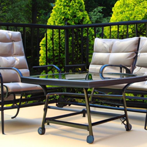 What to Look for When Buying Aluminum Patio Furniture