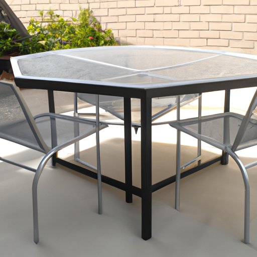 How to Choose the Right Aluminum Patio Table for Your Outdoor Space