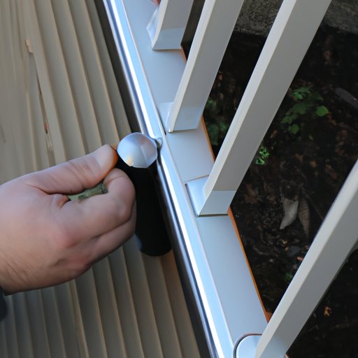 DIY Aluminum Porch Railing Installation