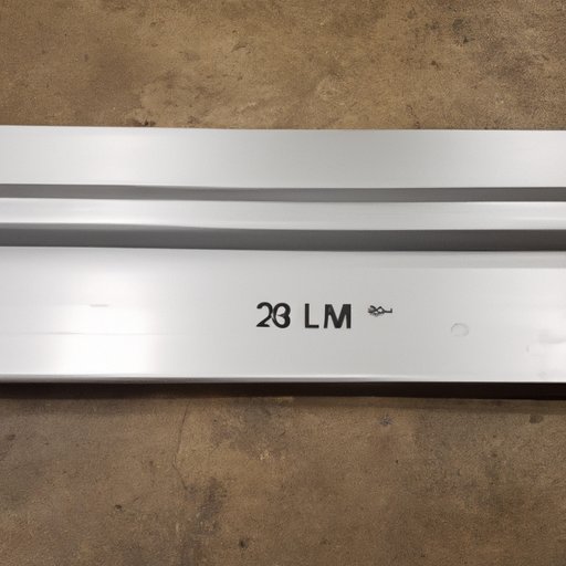 Exploring the Durability and Strength of 8 ft. 94 Aluminum Profile