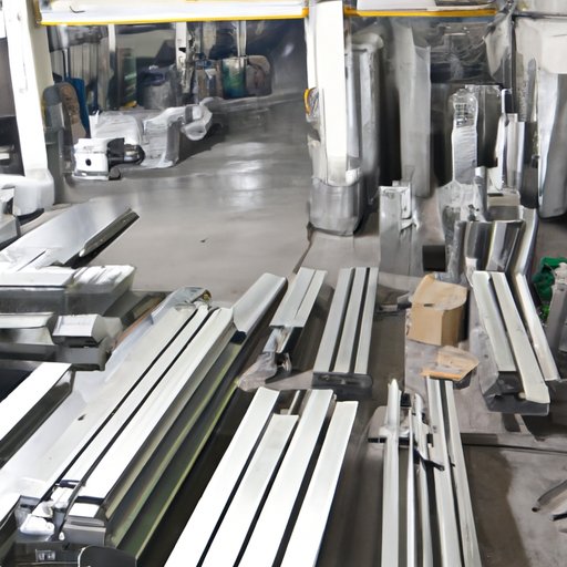 Overview of an Aluminum Profile Accessories Factory