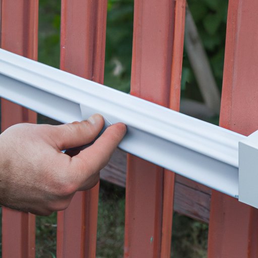 How to Install an Aluminum Profile Fence Yourself