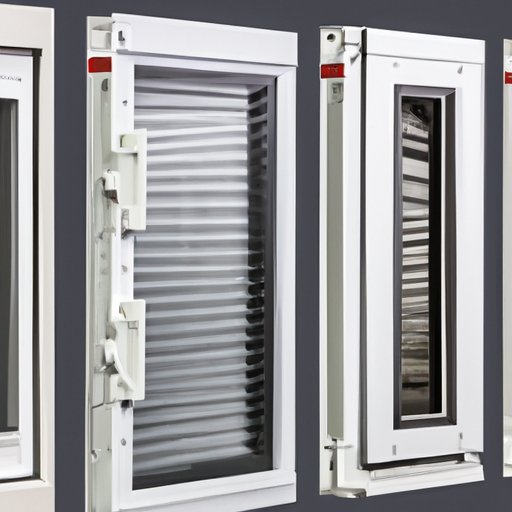 Different Styles of Aluminum Profile Pleated Screen Windows