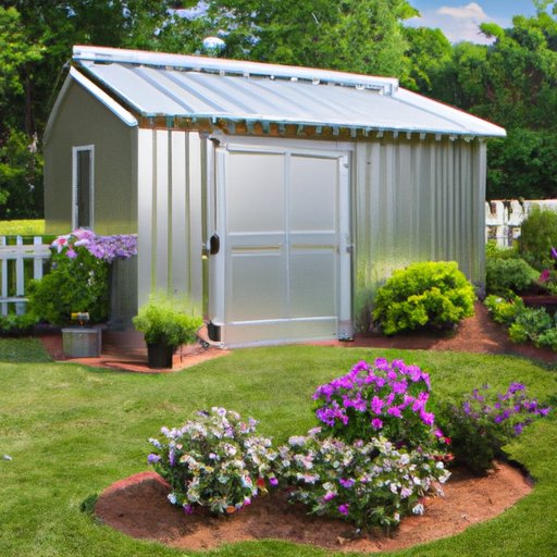 Design Ideas for Incorporating an Aluminum Shed Into Your Landscape