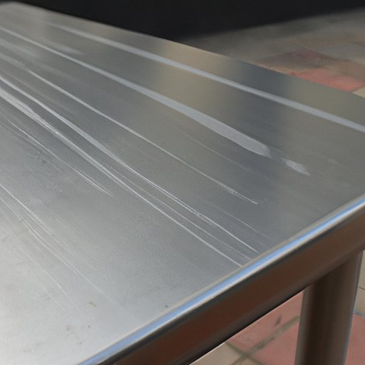 A Guide to Caring for and Maintaining an Aluminum Table