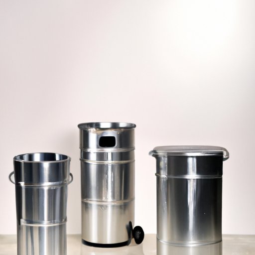 Comparing Different Types of Aluminum Trash Cans