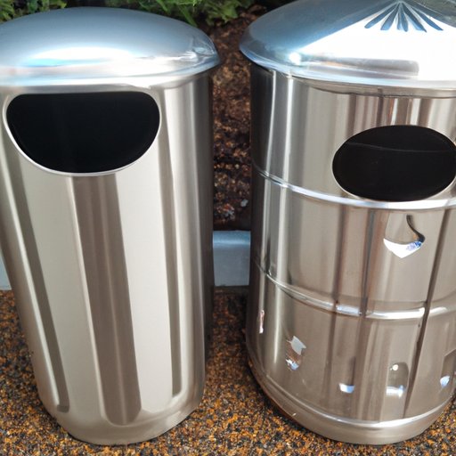 The Pros and Cons of Aluminum vs. Plastic Trash Cans