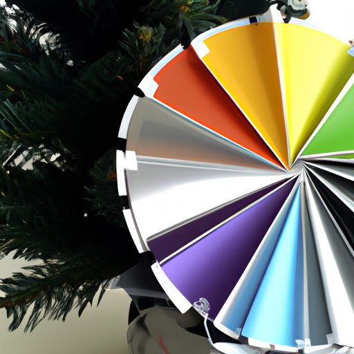 Tips for Decorating with an Aluminum Tree and Color Wheel