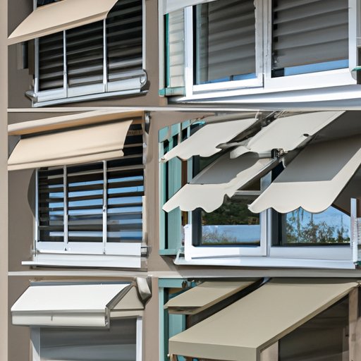 An Overview of Different Styles of Aluminum Window Awnings