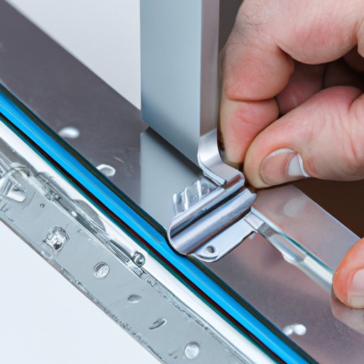 How to Install an Angle Connector on an Aluminum Profile