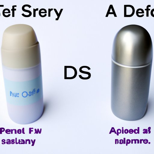 Comparison of Aluminum Free Deodorant Versus Regular Deodorant