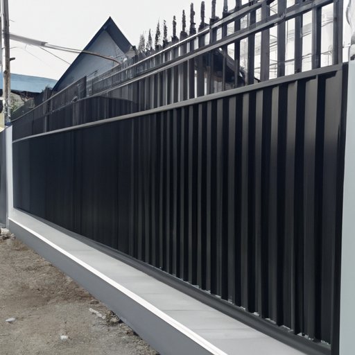 Definition of Black Aluminum Fence