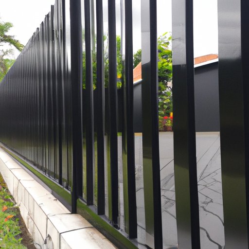 The Benefits of Using Black Aluminum Fence Panels for Security