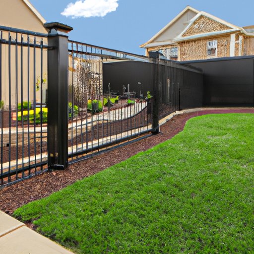 Showcase Examples of Beautiful Backyards with Black Aluminum Fencing