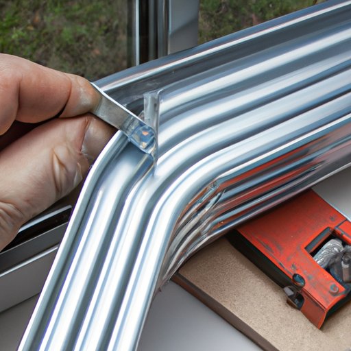 How to Install a Curved Aluminum Profile