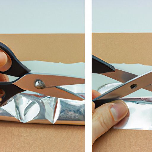 Comparison of Sharpening Scissors Using Aluminum Foil vs Traditional Methods