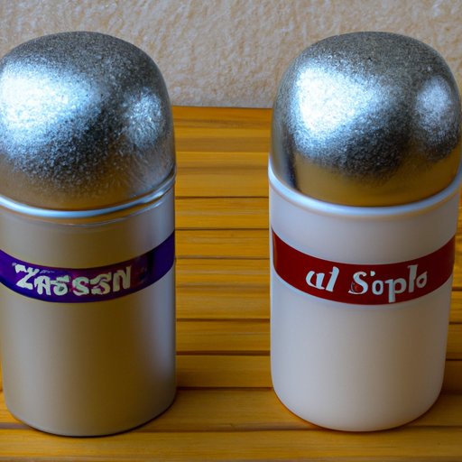 Comparing Old Spice Deodorants with Aluminum to Those Without