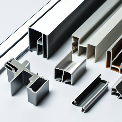 Types of Eurotec Aluminum System Profiles Available