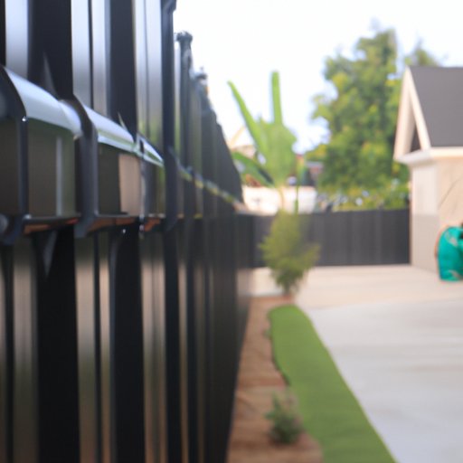 Maintaining Black Aluminum Fences for Maximum Durability and Protection