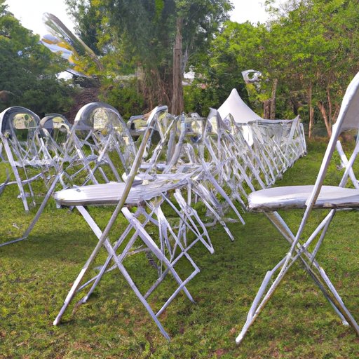 Creative Ideas for Decorating with Folding Aluminum Chairs