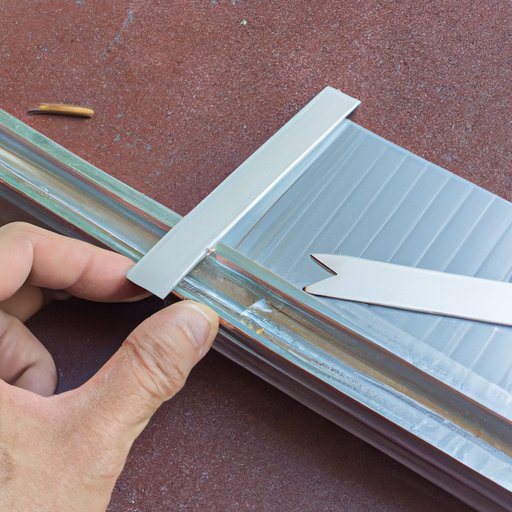 How to Cut and Install Home Depot Aluminum Sheet
