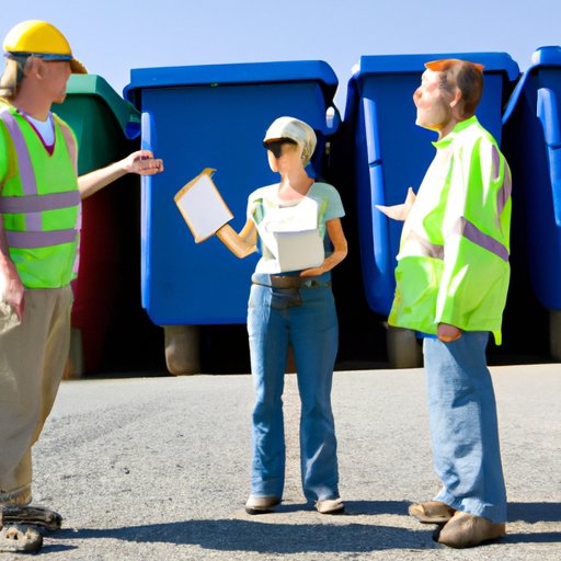 Interviewing Local Recycling Center Employees