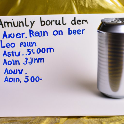 A Guide to Estimating the Amount of Aluminum Cans in a Pound