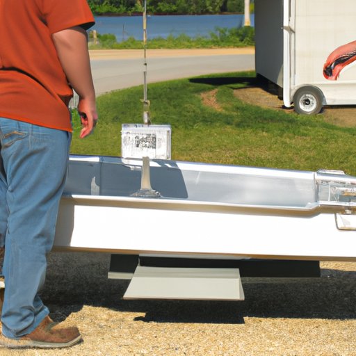 Weighing a 14 Foot Aluminum Boat to Determine its Weight