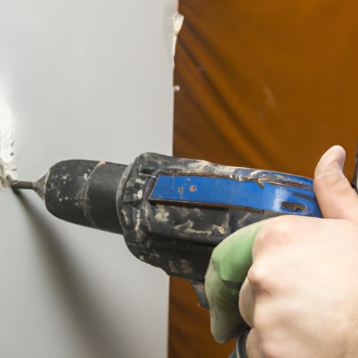 Using an Electric Drill and Buffing Attachment