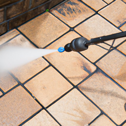 Use a Pressure Washer to Remove Tough Stains