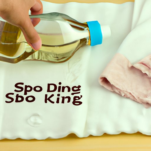 Removing Stains with Vinegar and Baking Soda